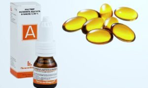 Масляный раствор витамина а в нос. Витамин А в масле: свойства и применение. Как применять витамин А в масле