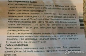 Активированный уголь при расстройстве желудка. Как рассчитать необходимую дозу. Побочные эффекты угля