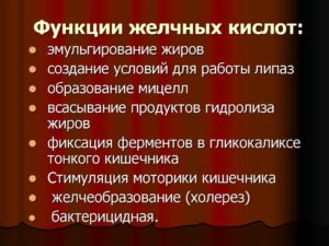 Холевая кислота биологическая роль. Жёлчные кислоты. Роль желчных кислот