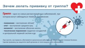 Можно ли делать прививку от гриппа при химиотерапии — анти-рак. Так нужно ли вакцинироваться от гриппа