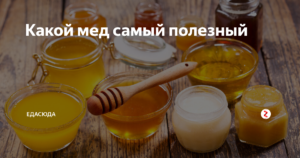 Какой мед считается самым лучшим. Какой мед самый полезный? Разбираемся в сортах меда и его полезных свойствах