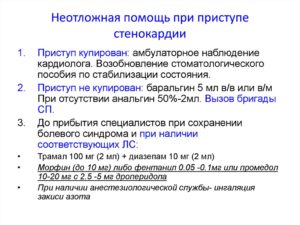 Доврачебная помощь при приступе стенокардии алгоритм действий. Неотложная помощь при приступе стенокардии