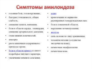 Амилоидоз - симптомы, диагностика и лечение амилоидоза. Амилоидоз подтип аа — причины, симптомы и лечение