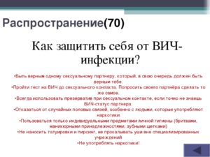 Способы защиты от вич инфекции. Как защититься от спида, советы нужные каждому