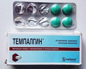 Кому и когда показан темпалгин. Темпалгин снижает температуру