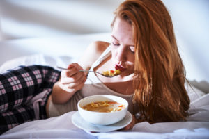 Питание во время гриппа и простуды? Потеря аппетита после гриппа