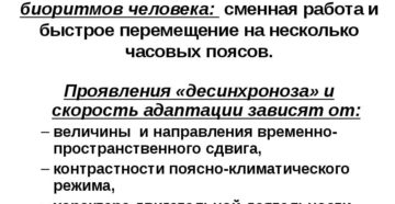 Нарушение биоритмов человека. Нарушение временной организации жизнедеятельности - десинхроноз