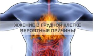 После еды жжение в грудине. Почему жжет в груди у мужчин и женщин. Причины и симптомы