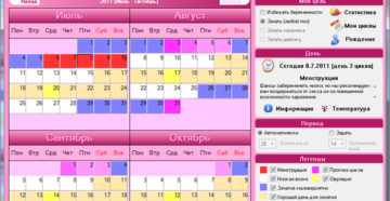 Программа для расчета месячных. Как правильно вести календарь менструации