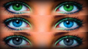 Что нужно сделать глаза зеленые. Как сделать глаза голубыми без линз