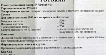 Ротокан инструкция по применению для полоскания зубов. Ротокан: инструкция по применению и для чего он нужен, цена, отзывы, аналоги