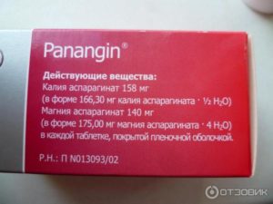 Как пить панангин до еды или после. Как принимать панангин до еды или после