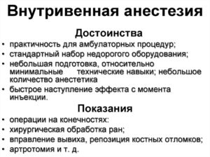 Анестезия в гинекологии. Внутривенный наркоз – показания, алгоритм, препараты, возможные последствия