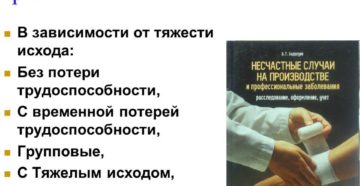 Виды и классификация производственных травм по степени тяжести. Травматизм. Виды травматизма