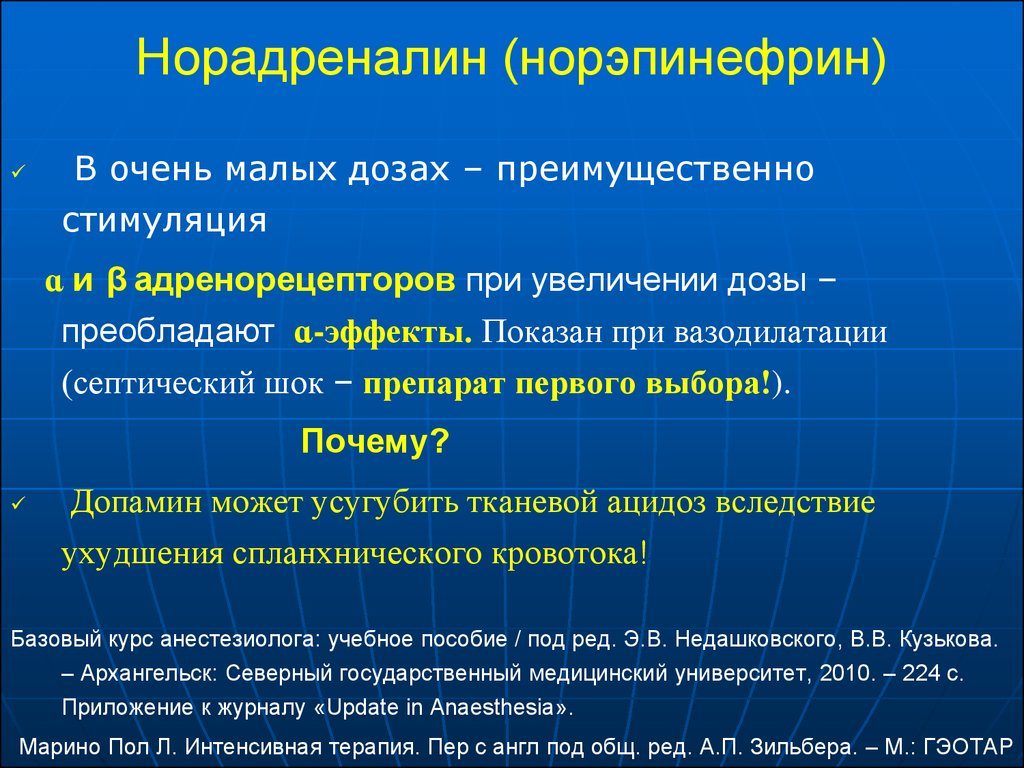 Норэпинефрин – инструкция по применению. Роль норэпинефрина в организме и схема его применения