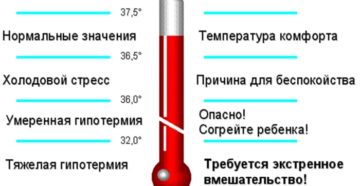 У ребенка температура 34.5 что. Пониженная температура тела у детей и ее причины